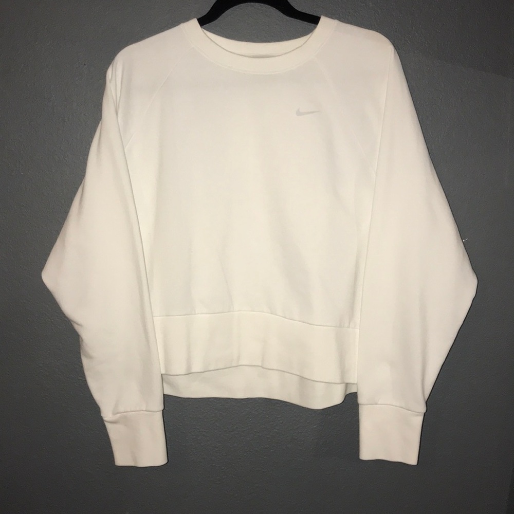 Nike White fashion crewneck